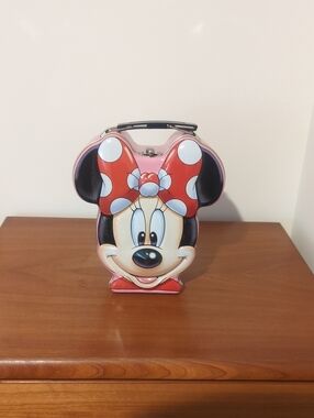 Disney Minnie Mouse Pink and Red Character Cosmetic Case